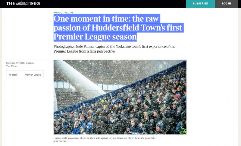 One moment in time: the raw passion of Huddersfield Town’s first Premier League season